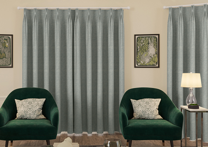 Sinclair, Dunnock Grey - Made to Measure Curtains - Image 7